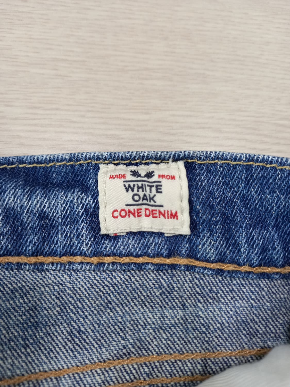 32 리바이스511 WhiteOak 데미지워싱 스판 리페어진 32-354 상품이미지8