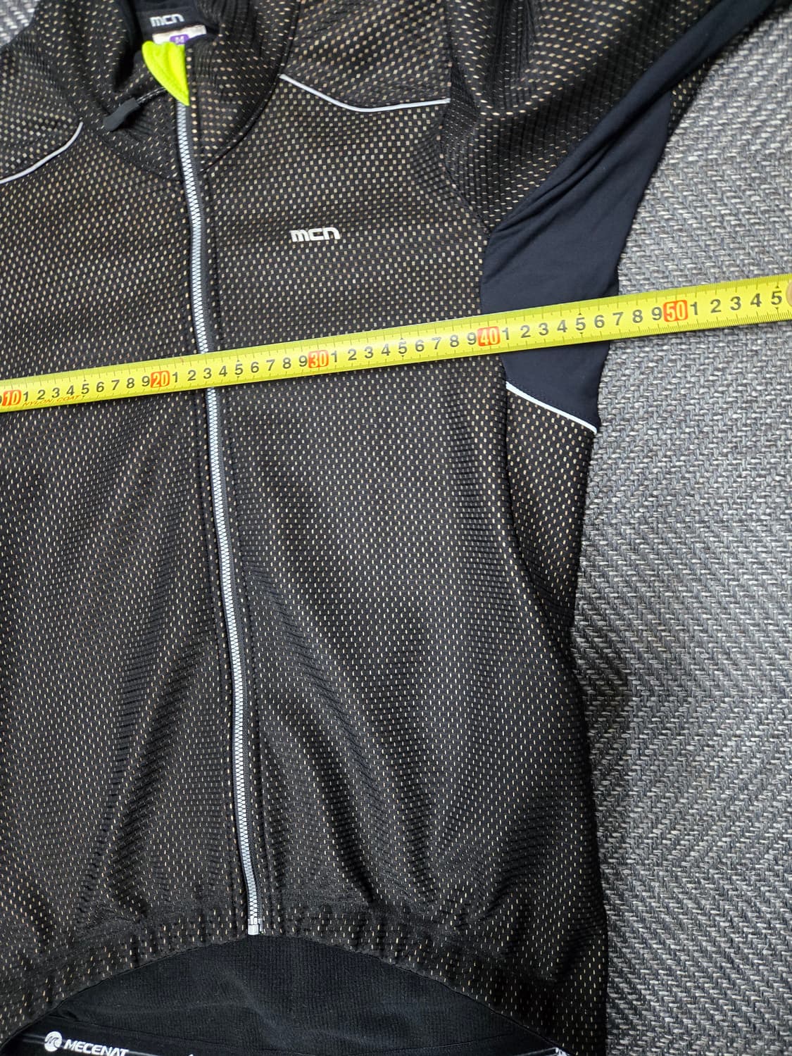 엠씨엔 MCN 방풍 기모 자전거 자켓 형광 그린 상품이미지7