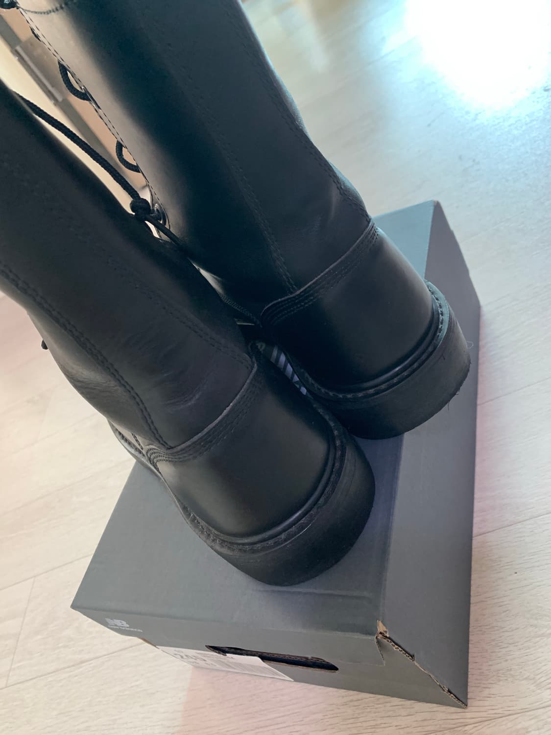 밀리터리 리얼레더 워커 군화 275mm 상품이미지4