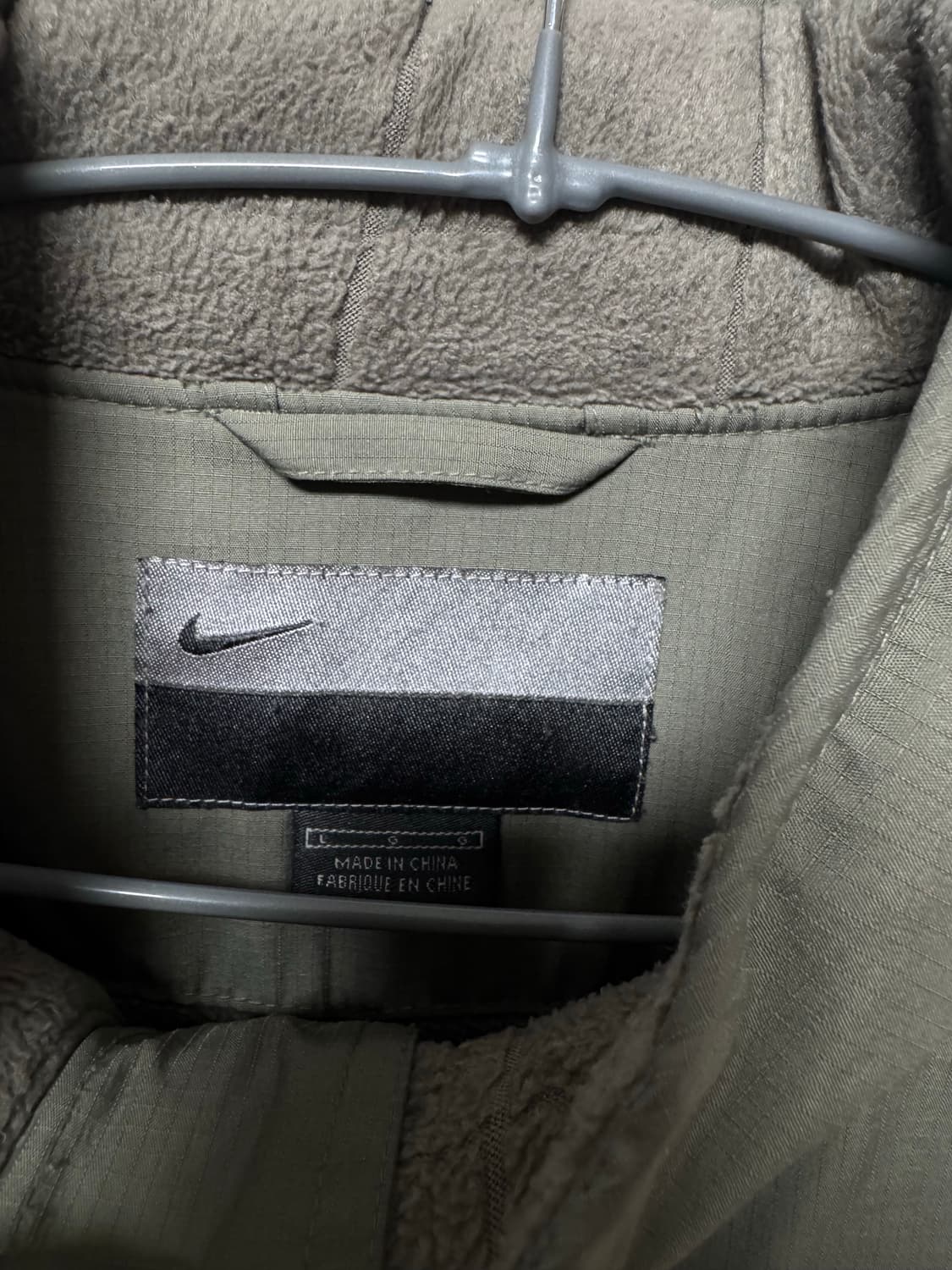 00s 일본 나이키 기모점퍼 상품이미지7