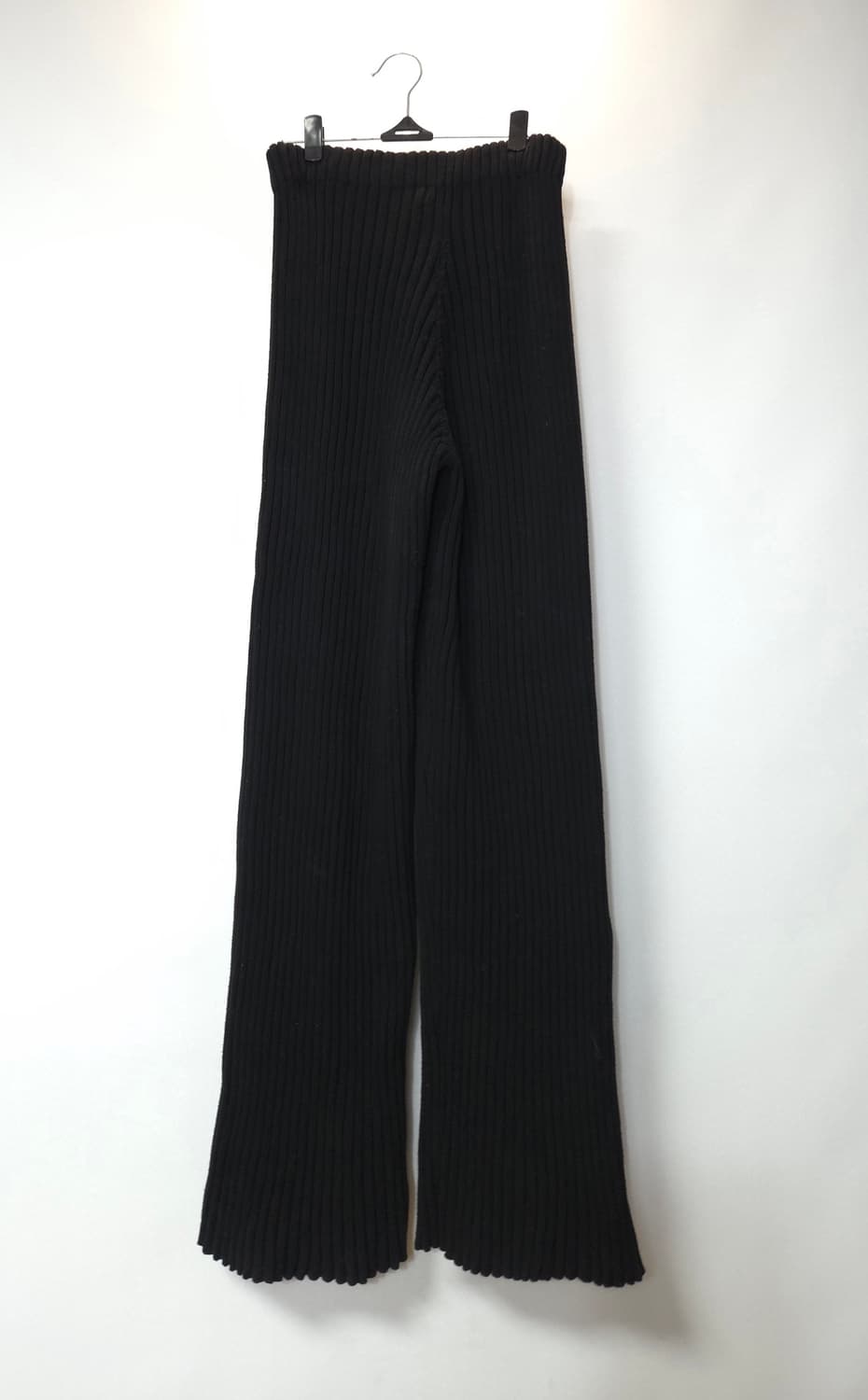 한섬 레어뷰 2021 니트 블랙 밴딩 팬츠 S 사이즈 상품이미지5