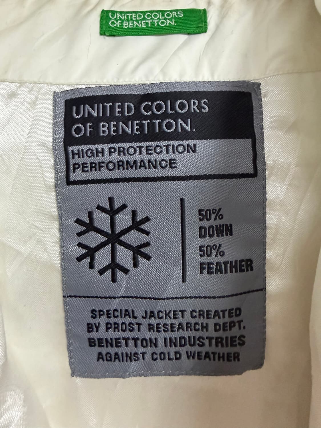 베네통 푸퍼 다운 패딩 상품이미지3