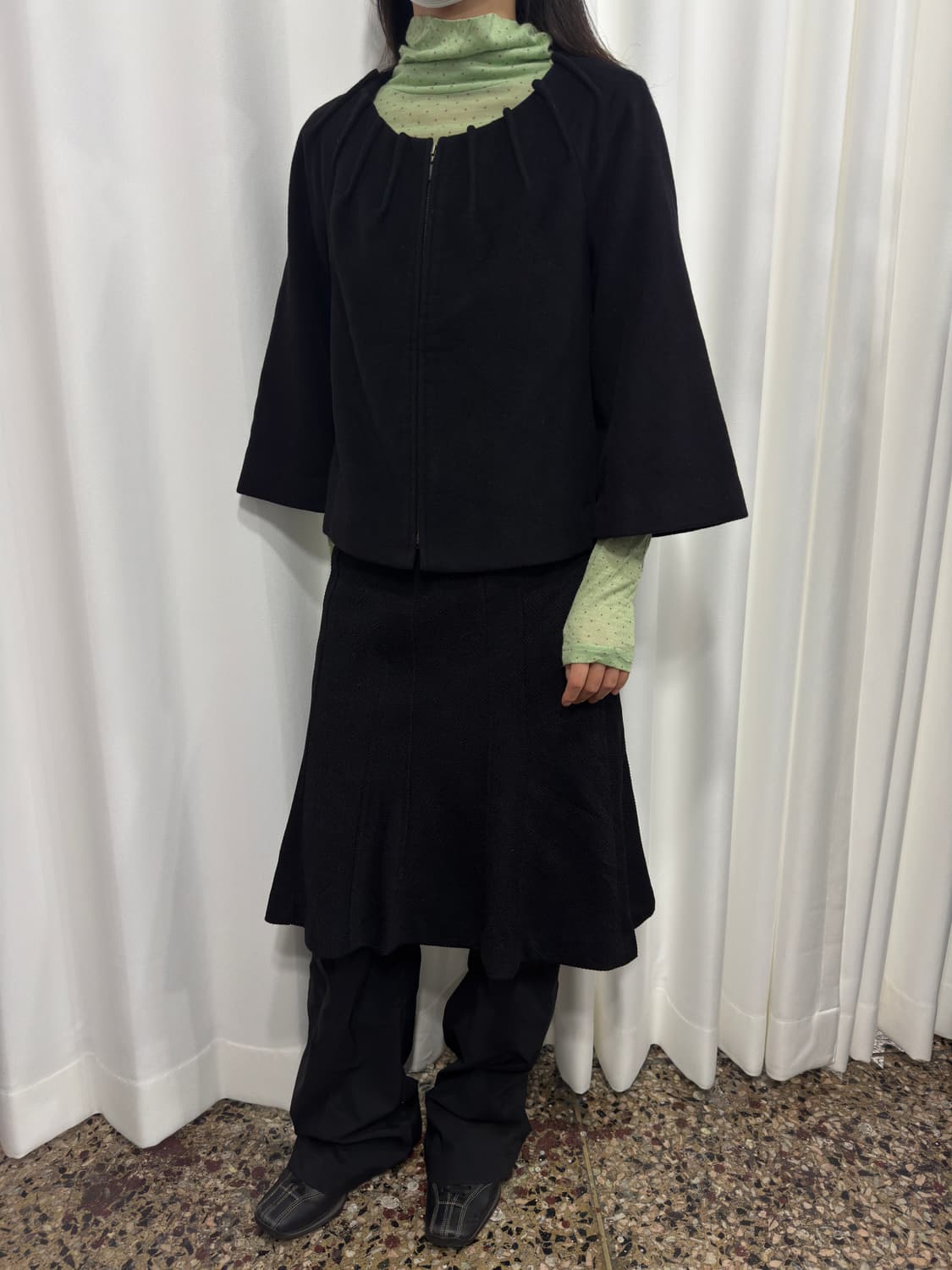 design angora coat 상품이미지3