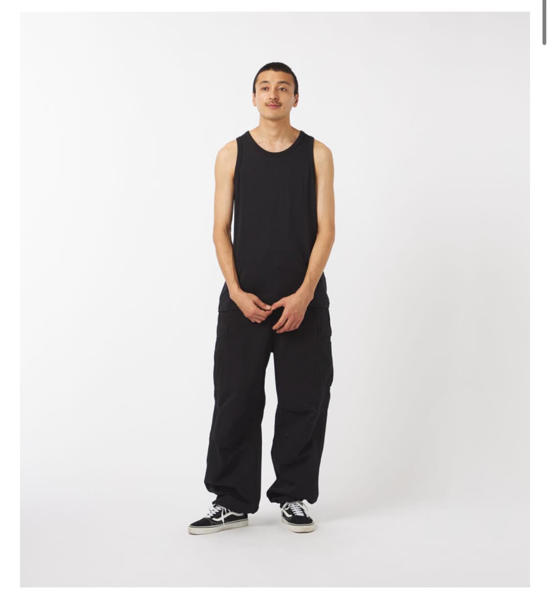 나나미카 루프휠 쿨맥스 나시 화이트 블랙  라지 상품이미지6