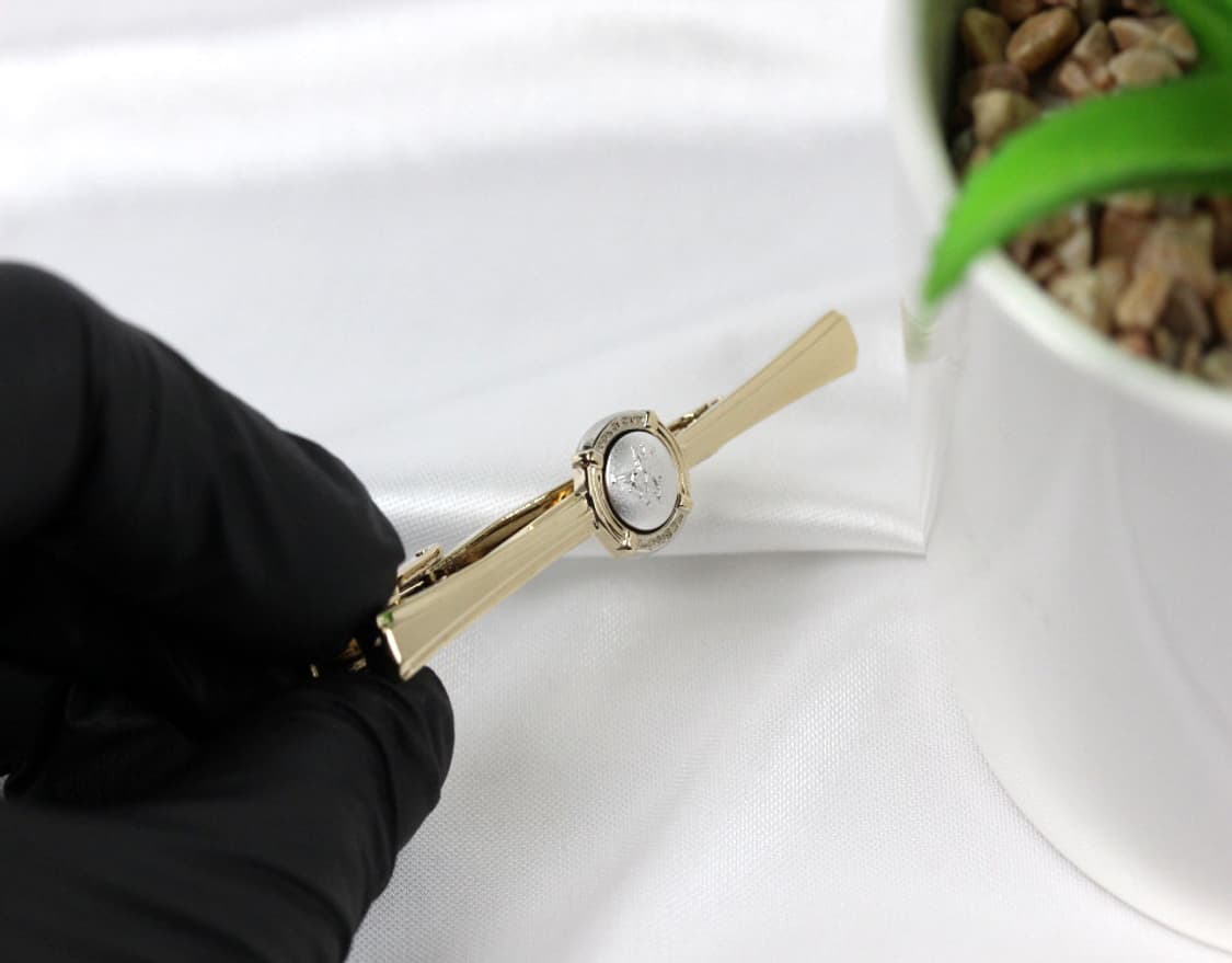 란셀 A등급 5.8cm 말 기마 폴로 컵 프랑스 남자 명품 넥타이핀  상품이미지4