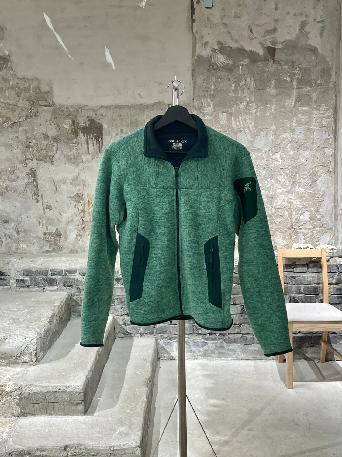 아크테릭스 우먼 그린 폴라텍 집업 플리스 상품이미지1