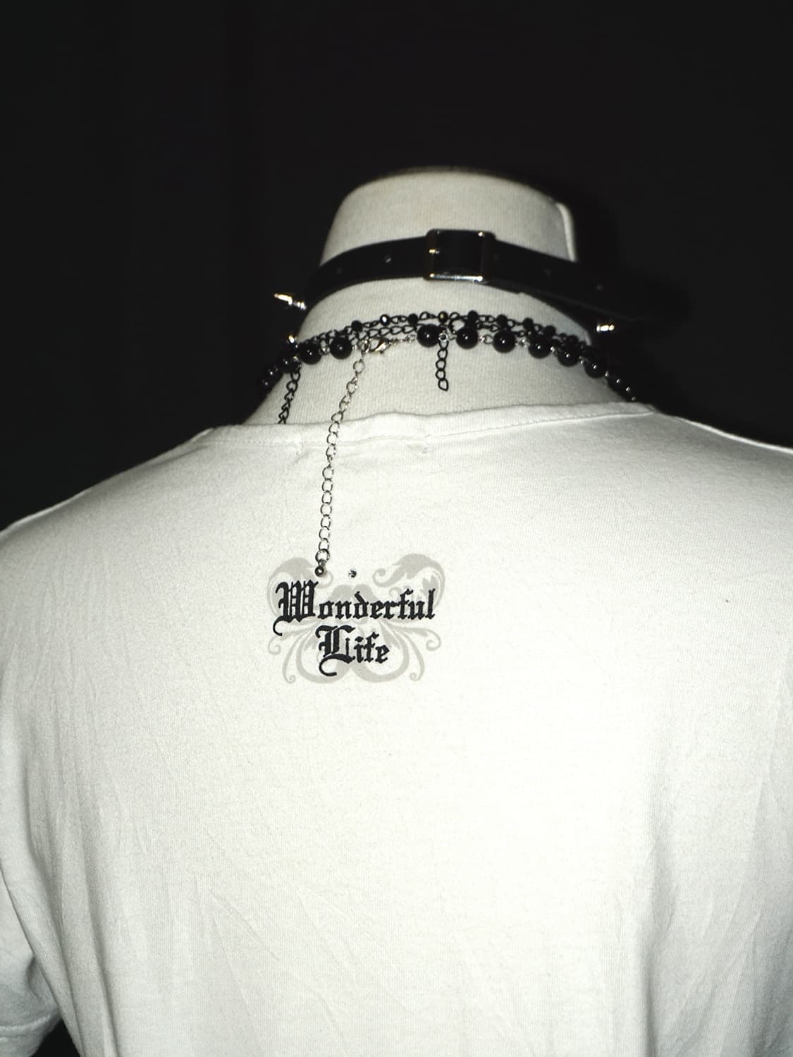 y2k gothic lettering t  상품이미지6