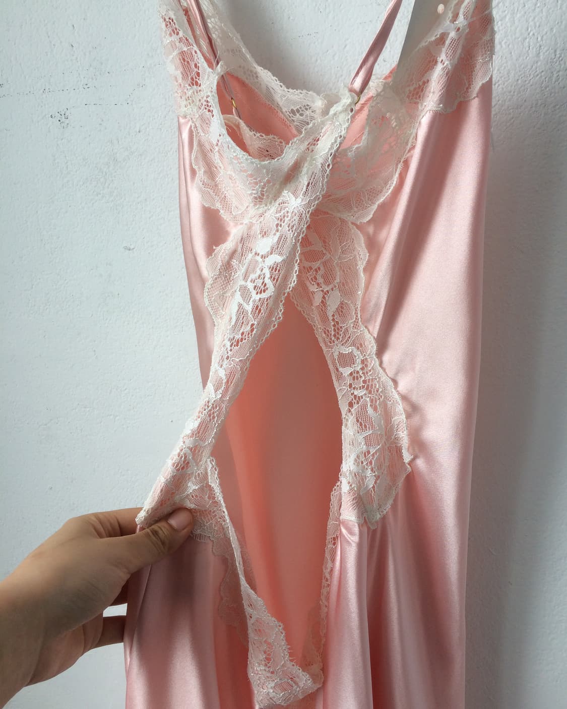 Lace trimming slip sleeveless 상품이미지4