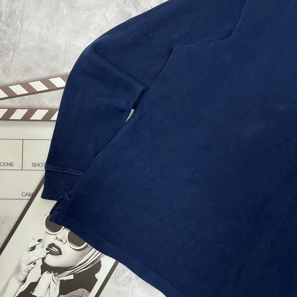 폴로 랄프로렌 반집업 네이비 니트 상품이미지4