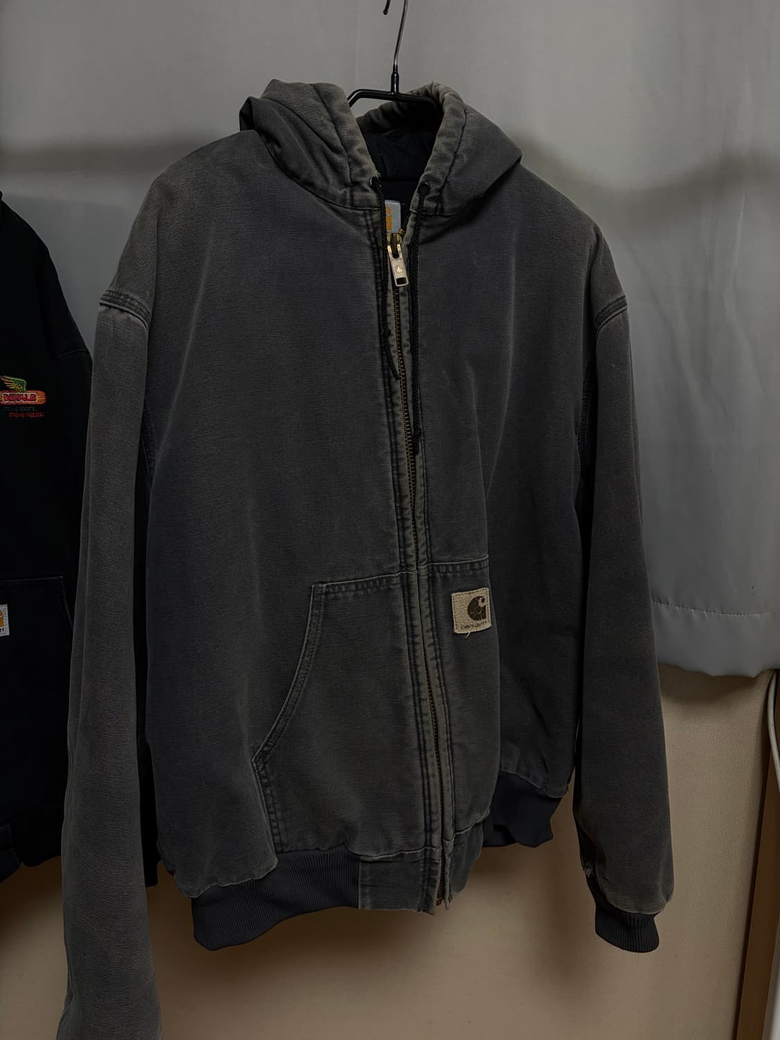 칼하트 Carhartt J68 Mos 액티브 후디 자켓 XL 그레이 상품이미지1