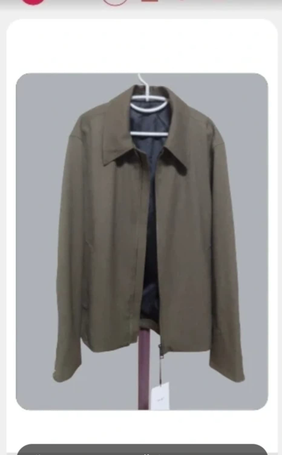 TNGT 미니멀 크롭 점퍼 110새상품 상품이미지6