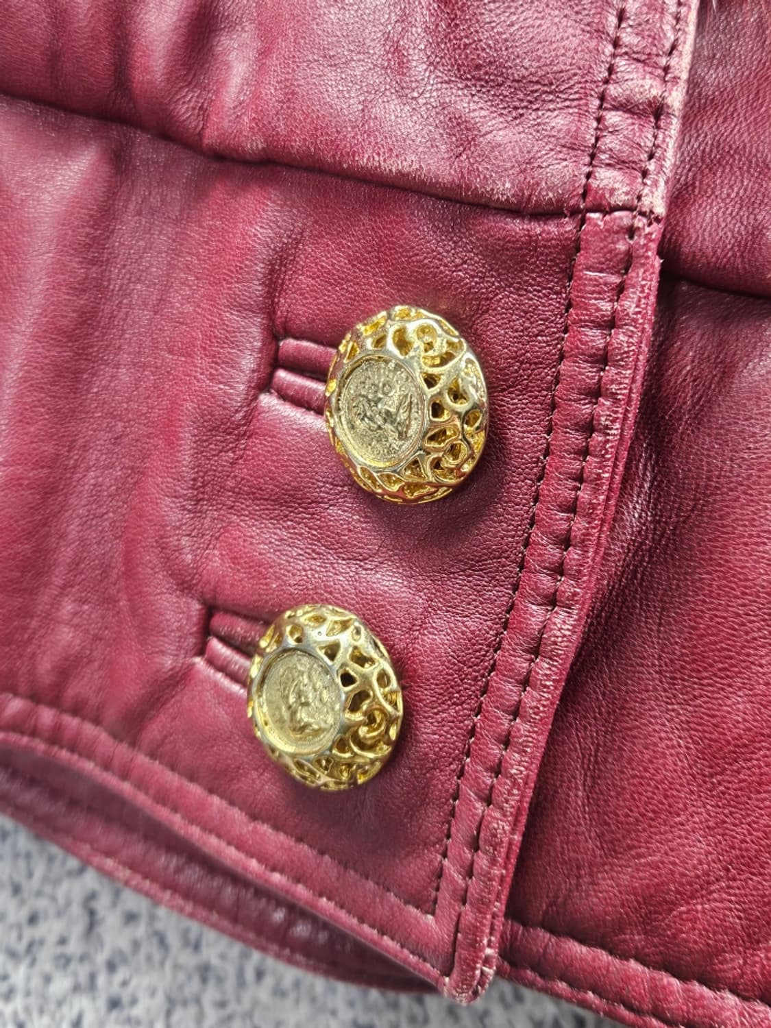 조이너스 양가죽 폭스 퍼 자켓 ( 77 ) / 10919 상품이미지5