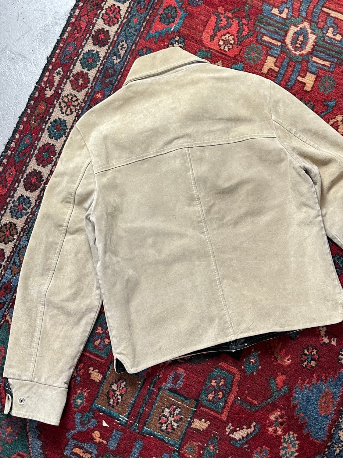 80's 시어스 스웨이드 웨스턴 자켓 빈티지 레더 자켓 상품이미지6