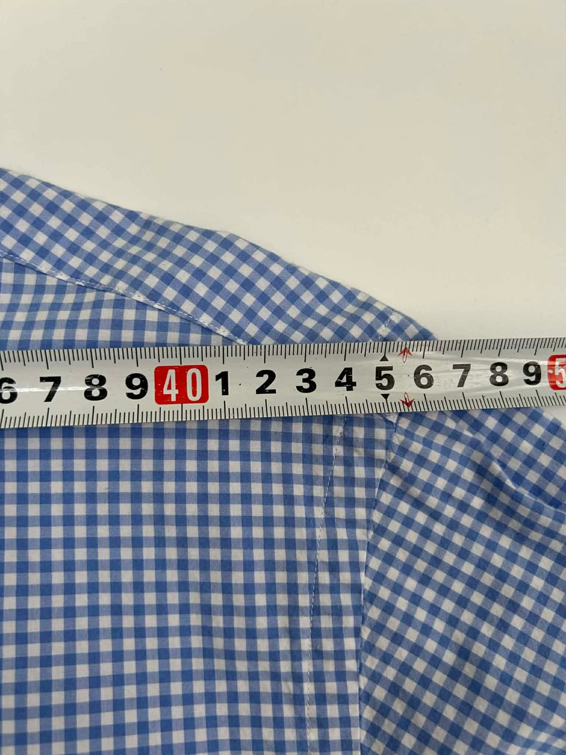 [L] 폴로 랄프로렌 깅엄 체크 셔츠 블루 상품이미지6