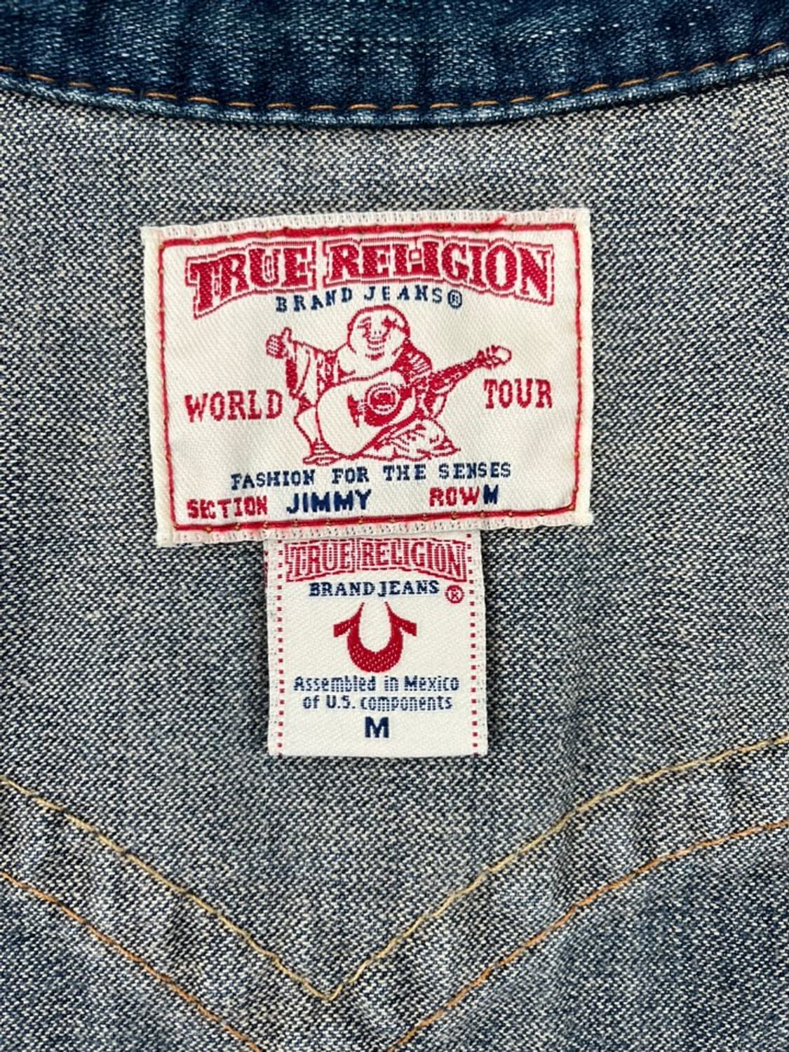 트루릴리젼 데님 트러커 자켓/#3564 상품이미지8