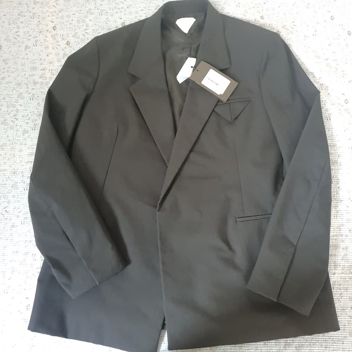 (46) 보테가베네타 나일론 칸바스 블레이저 블랙  상품이미지1