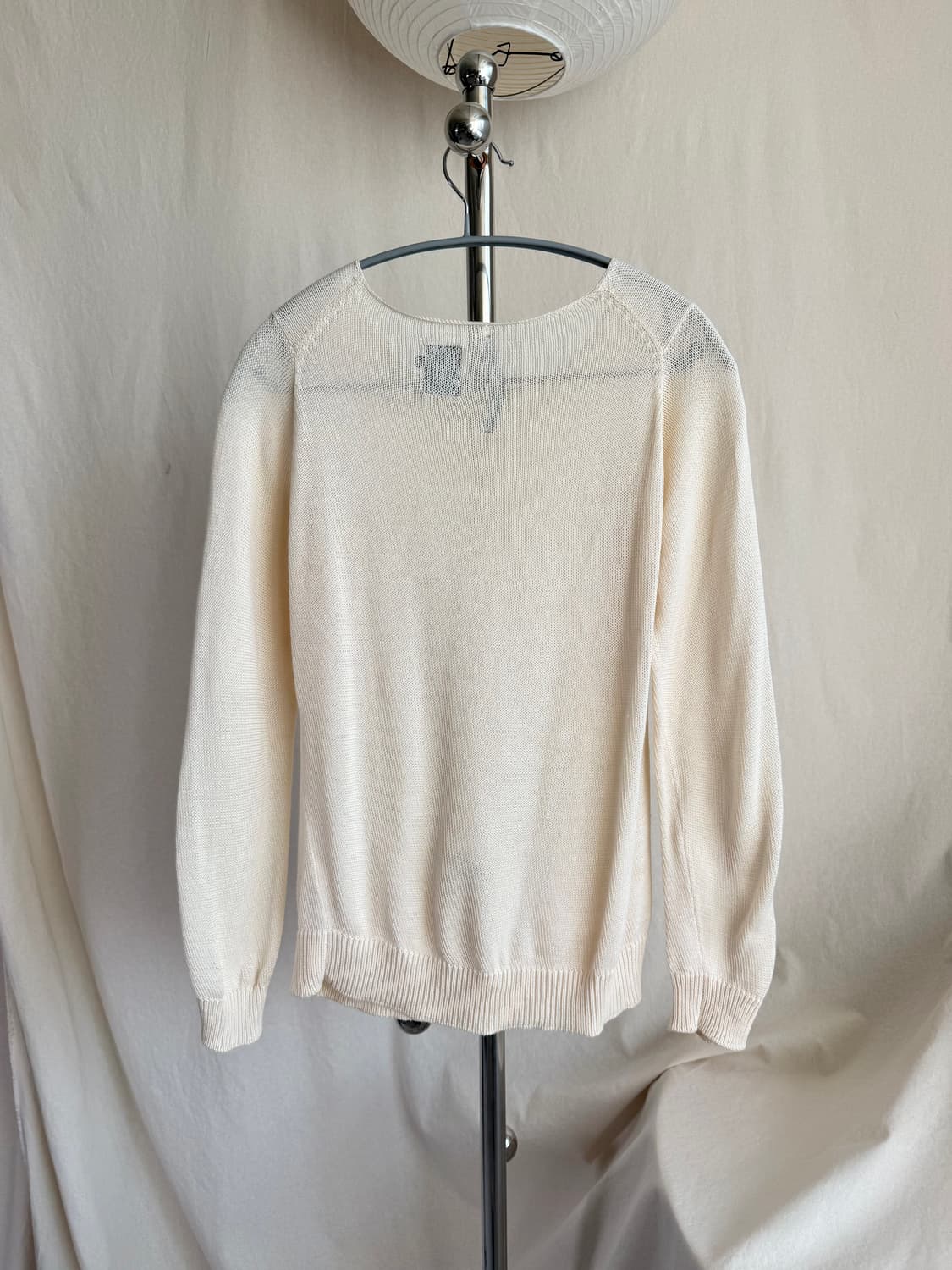 Thibault Van Der Straete 아이보리 코튼 니트 상품이미지7