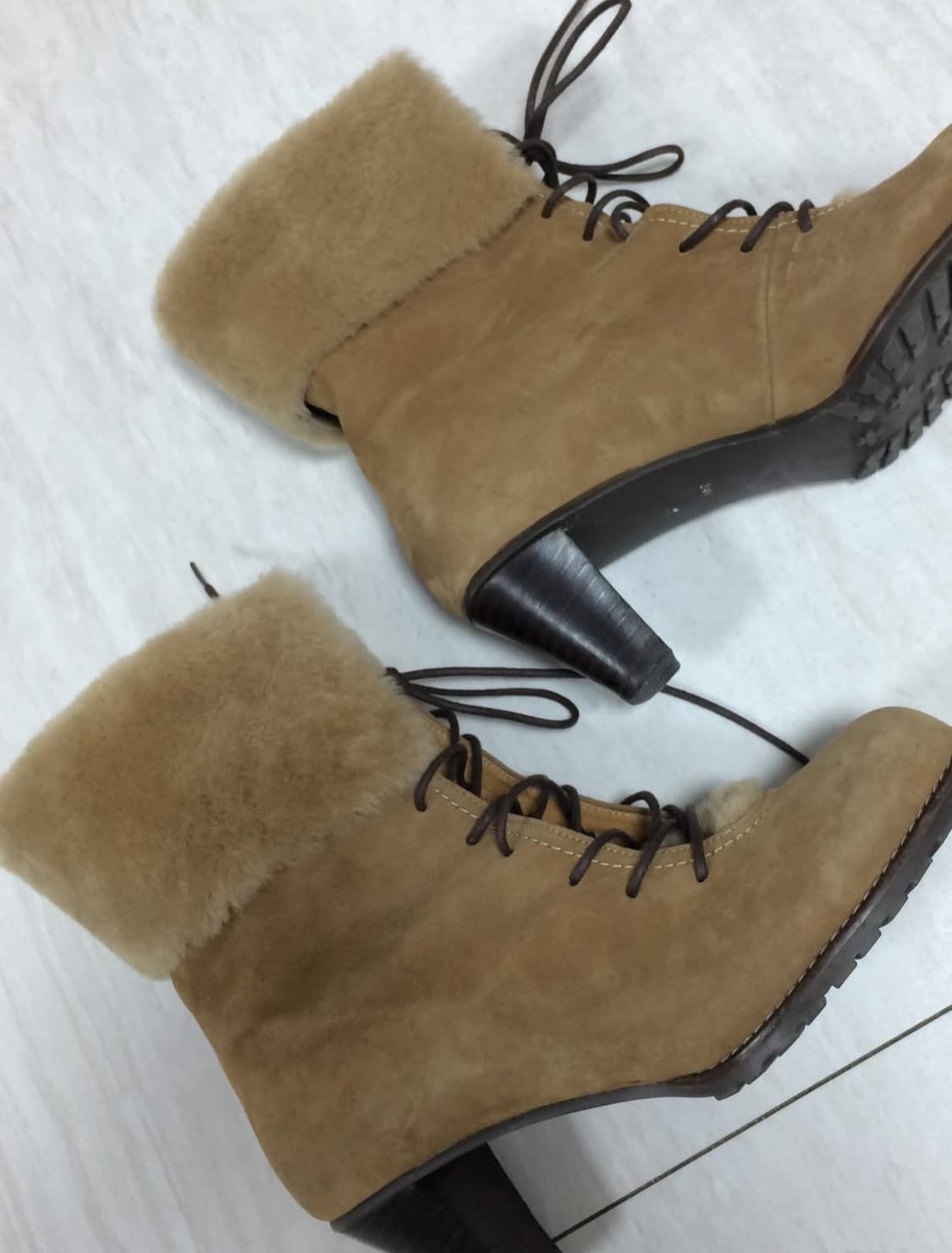 ꧁suede fur boots꧂ 퍼 구두  상품이미지7