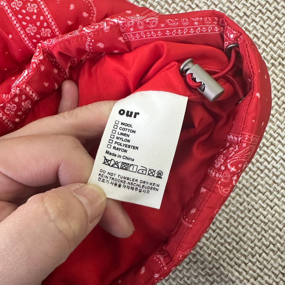 M 아워 키즈 패딩 조끼 0407D 상품이미지3