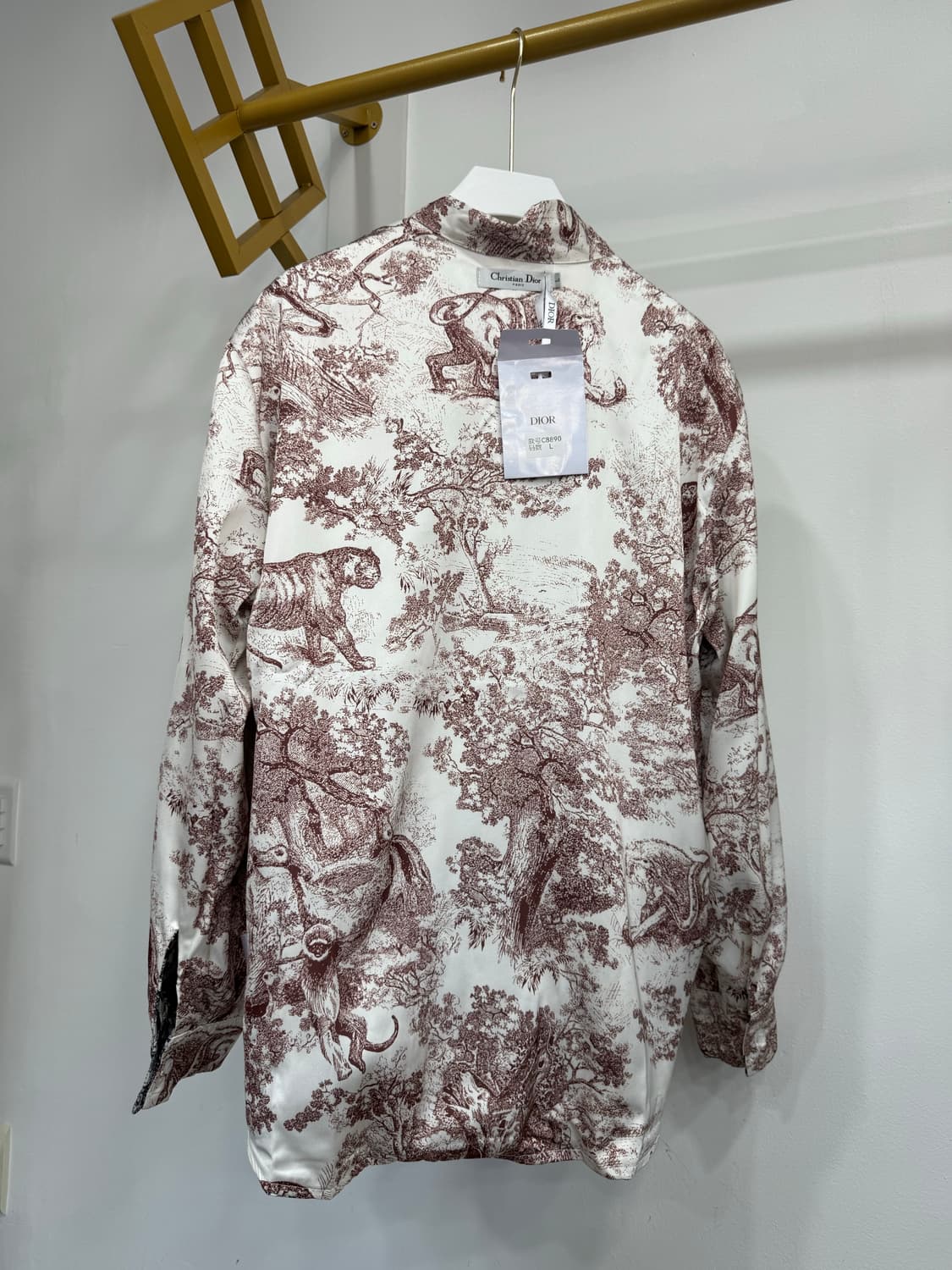 여성 양면  아세테이트 셔츠 점퍼 66  66반까지 상품이미지6