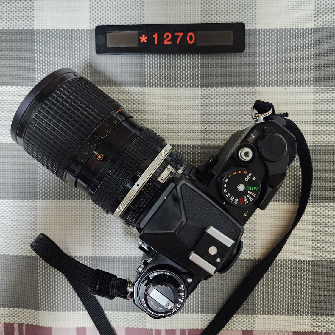 니콘 FE 블랙바디 35-70 줌렌즈  필름카메라 상품이미지3