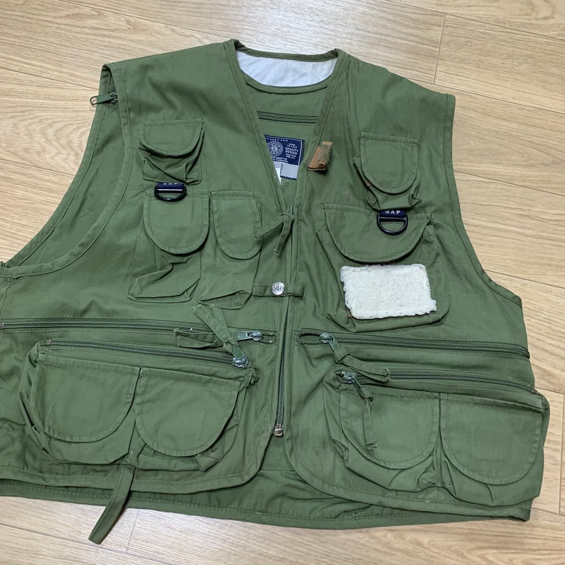 [Made in Korea] 90s GAP 올드갭 피싱 베스트 조끼 상품이미지1