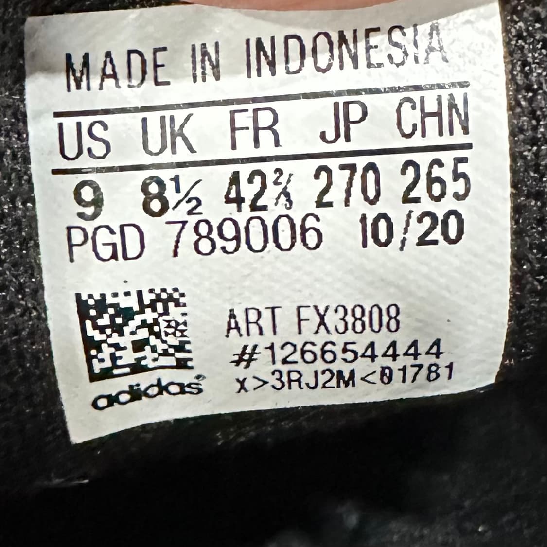 270) 아디다스 운동화 남성 남자 신발 쇼더웨이 블랙 상품이미지9