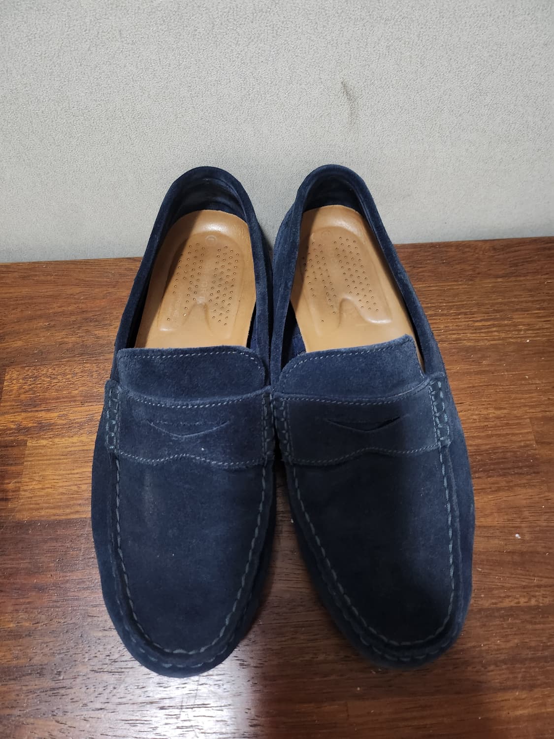 락포트 네이비 스웨이드 로퍼 상품이미지3