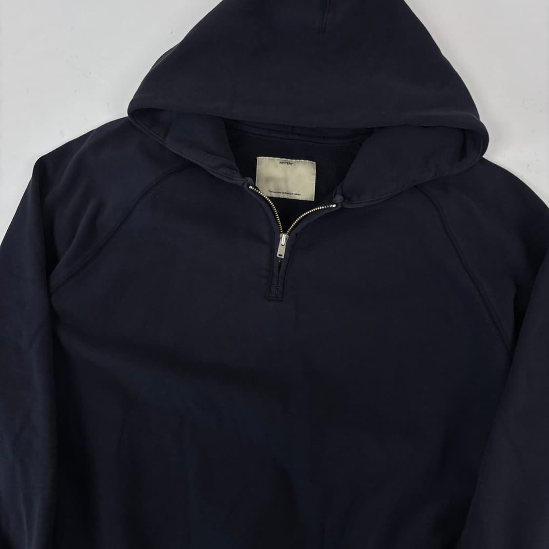 포터리 반집업 후드티  상품이미지2