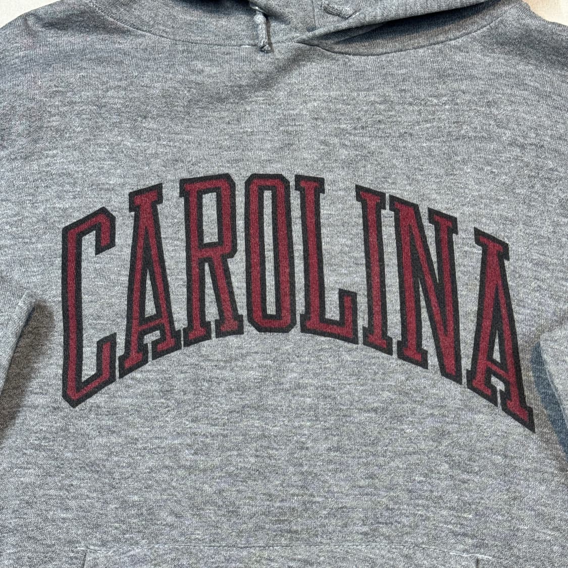 M) USA 캐롤라이나 빈티지 스웻 후드티 상품이미지4