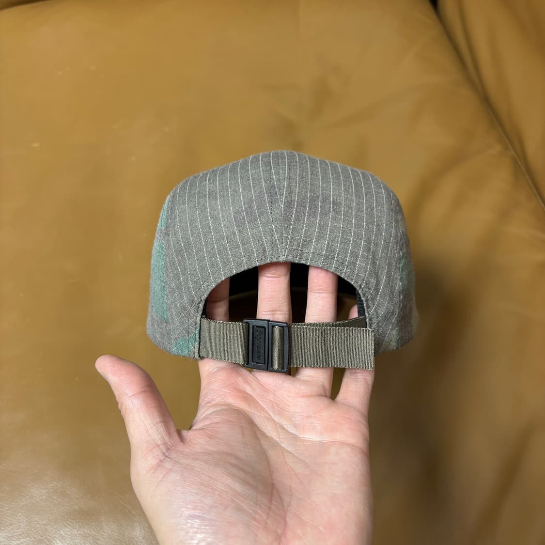 슈프림 캠프캡 모자 박스로고 24SS 립스탑 리플렉티브 우드랜드 카모 상품이미지9