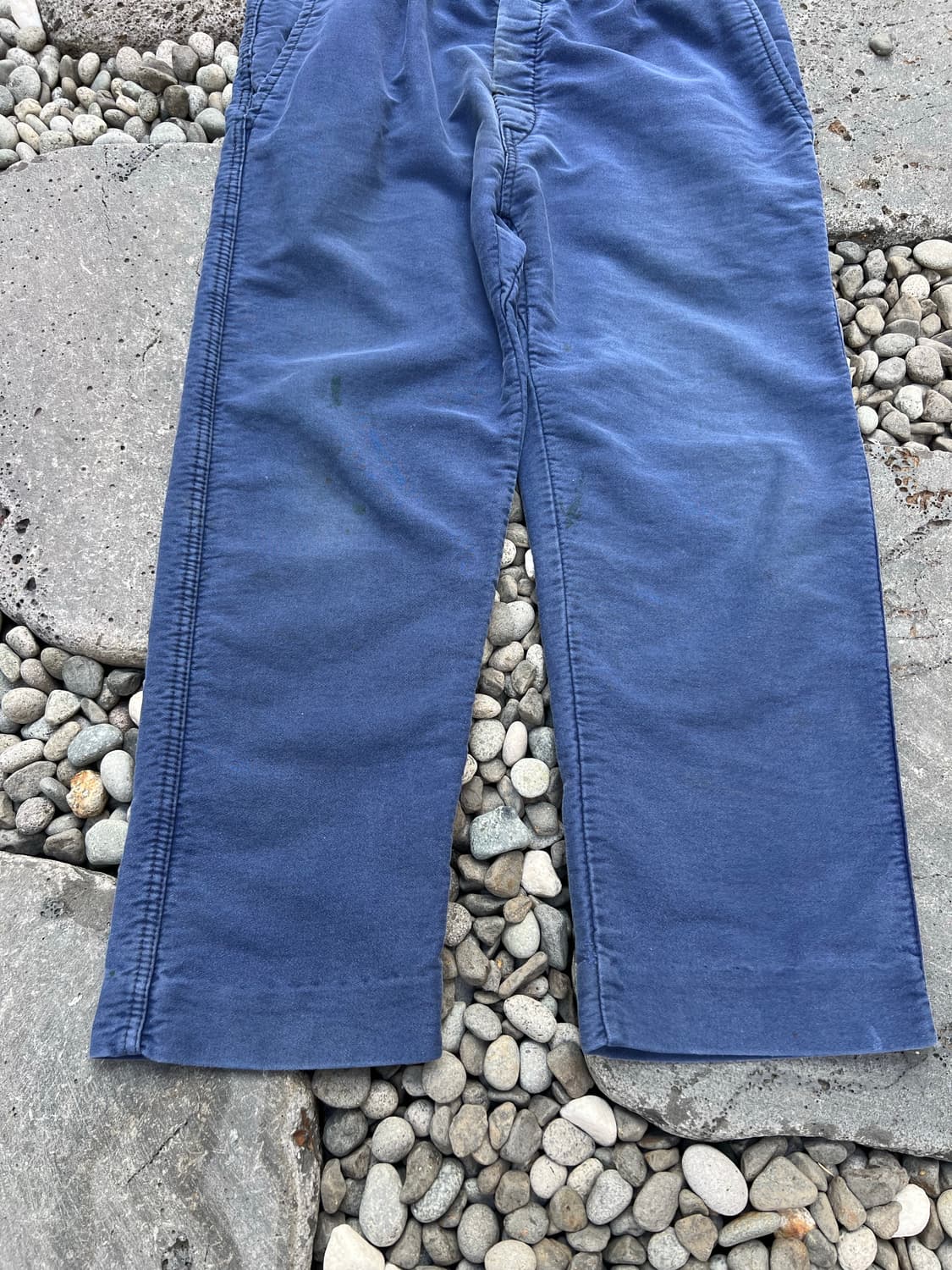 (36인치)OLD VINTAGE FADED BLUE 몰스킨워크팬츠 상품이미지4