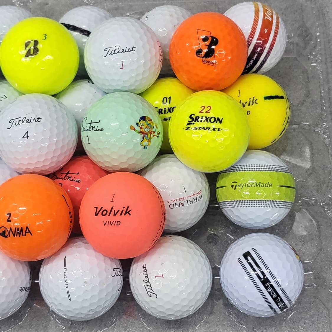 다양한 브랜드의 골프공(로스트) 30개 일괄 상품이미지3