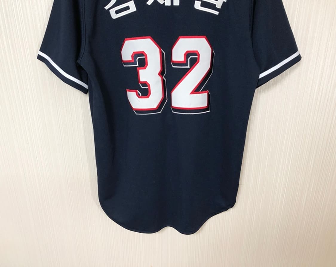 KBO 두산베어스 원정유니폼/져지 90(S) #32 김재환 상품이미지10