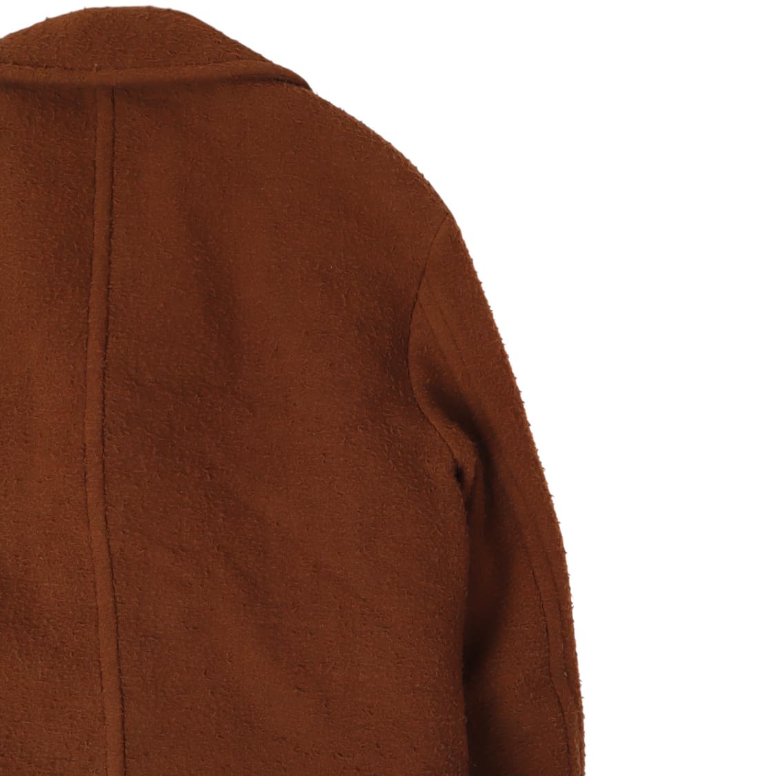 우영미 브라운 울 라펠 카라 싱글 코트 상품이미지6
