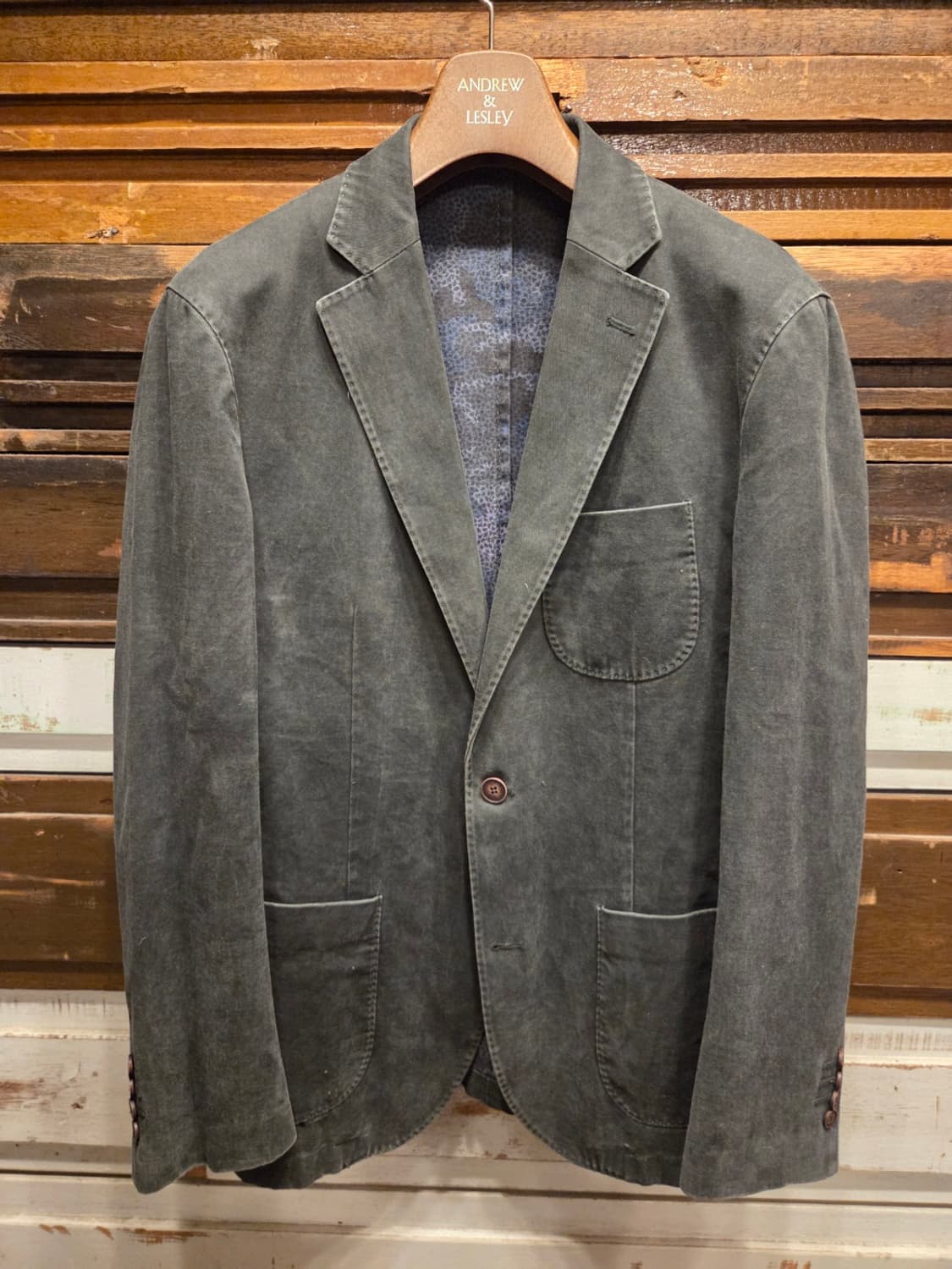 캠브리지멤버스 가먼트워싱 자켓 상품이미지10