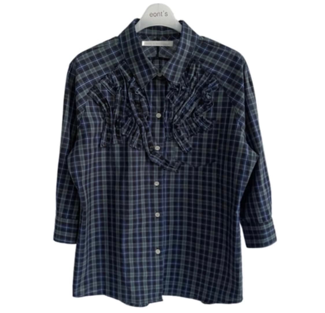 애옹쓰 exclusive habitat frill shirt 상품이미지1