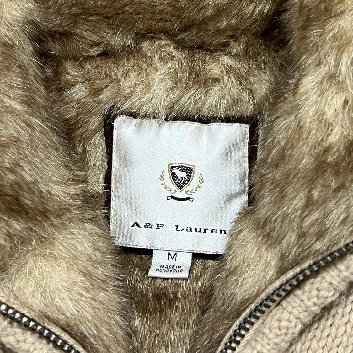 [우먼90-95] 아베크롬비 퍼누빔 니트집업 상품이미지3