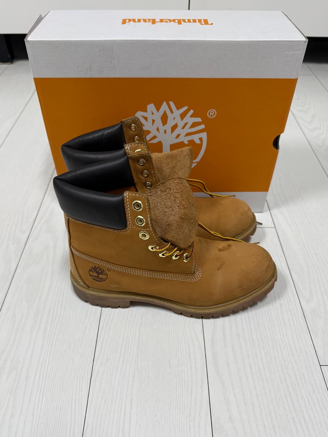 팀버랜드 6인치 부츠 와이드 265 상품이미지3