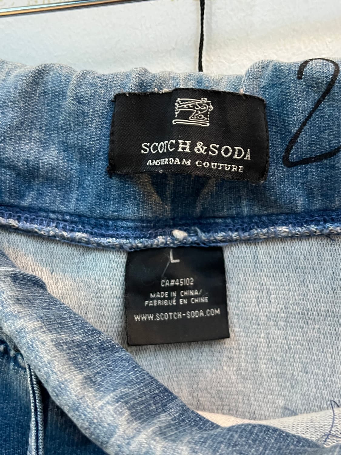 Scotch&Soda 밴딩 코튼바지 상품이미지4
