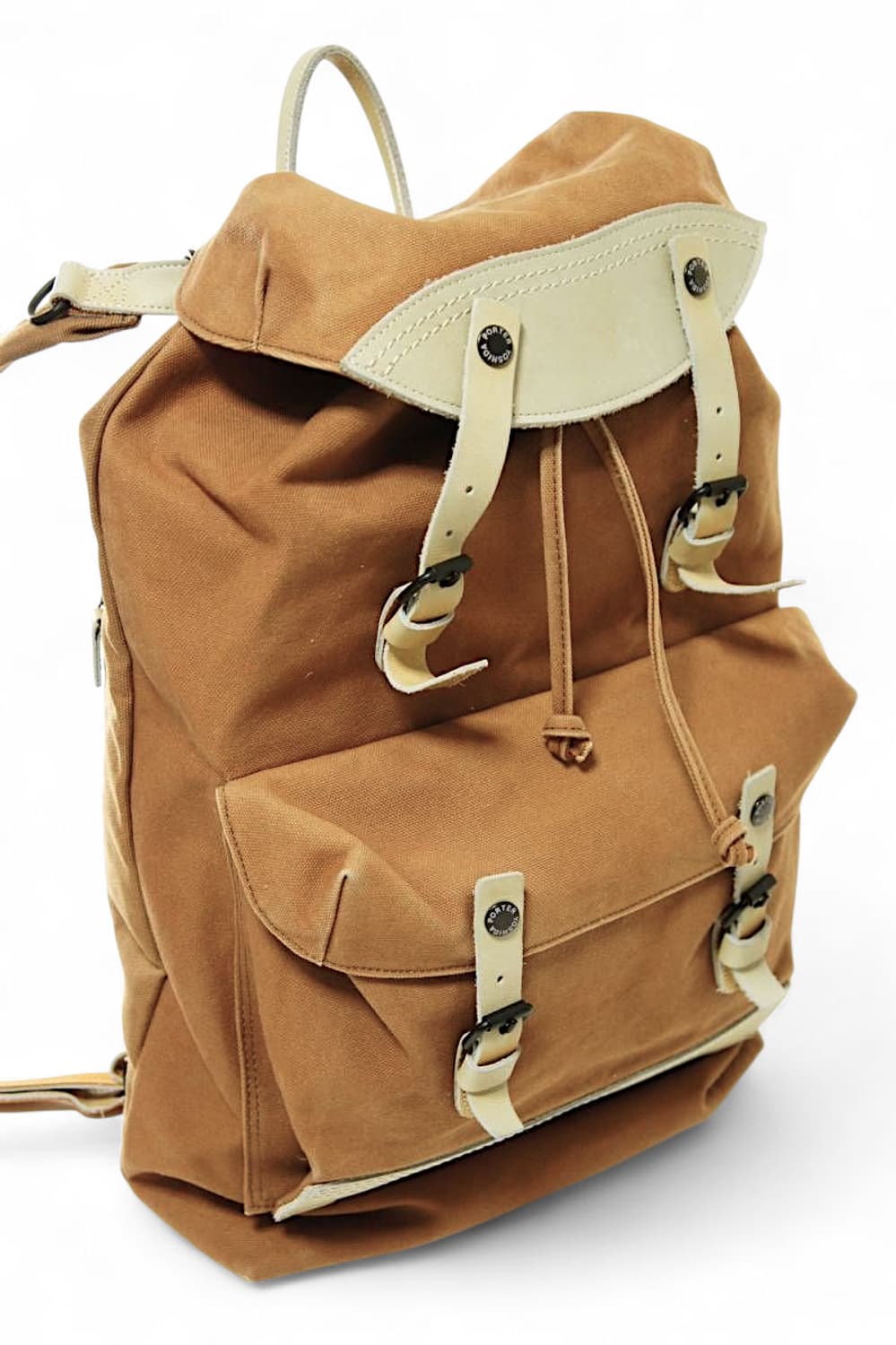 요시다 포터 캔버스 소가죽 백팩 상품이미지1