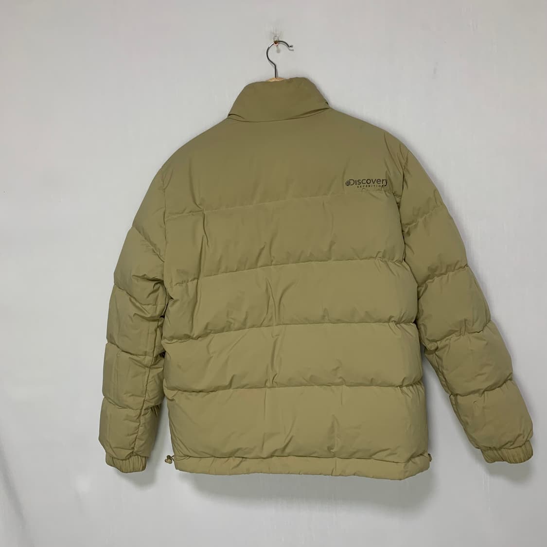 디스커버리 리버시블 플리스 패딩 점퍼 베이지 100 후리스 상품이미지5