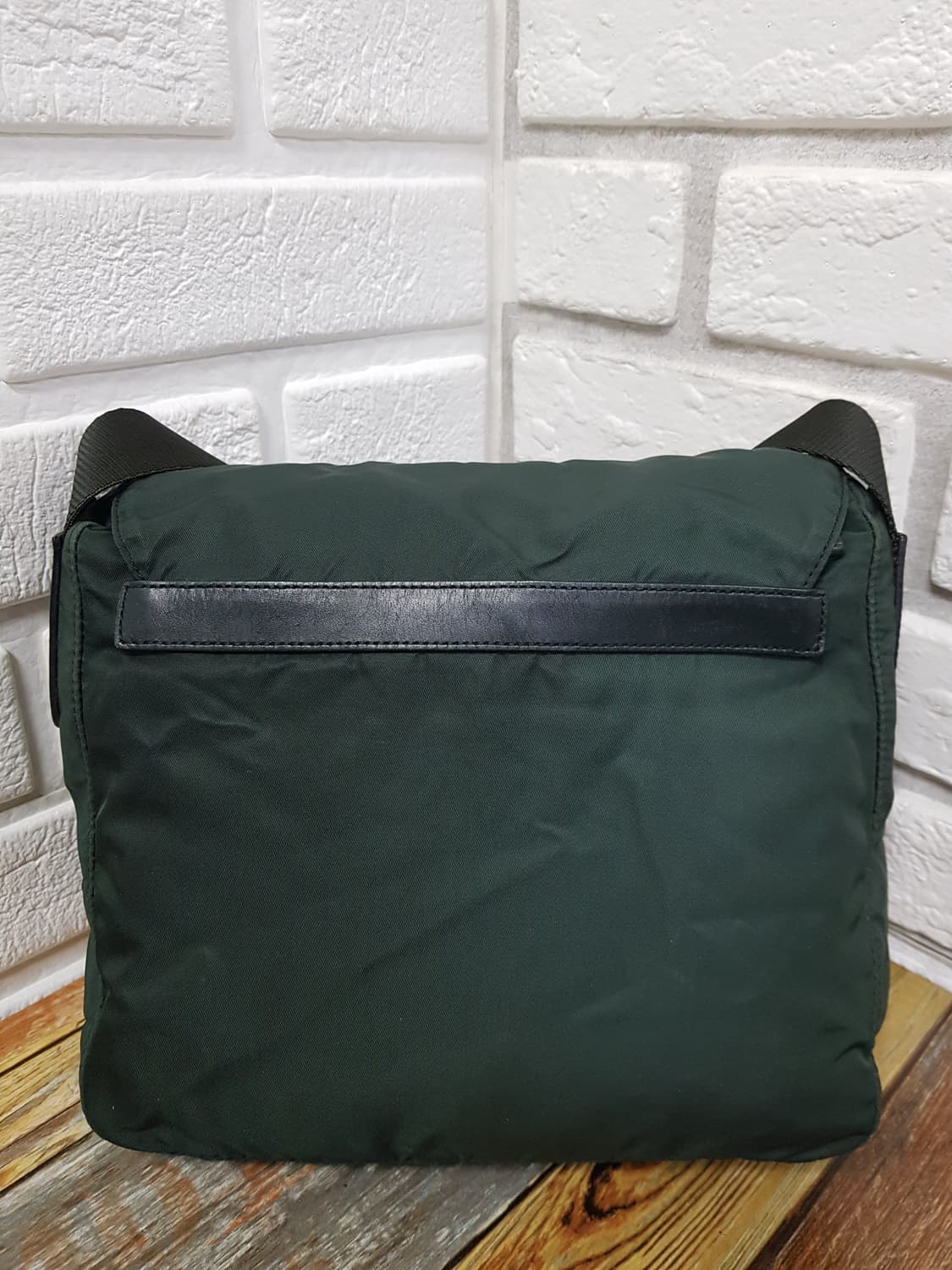 [정품] 프라다 테수토 메신저백 카키 상품이미지4