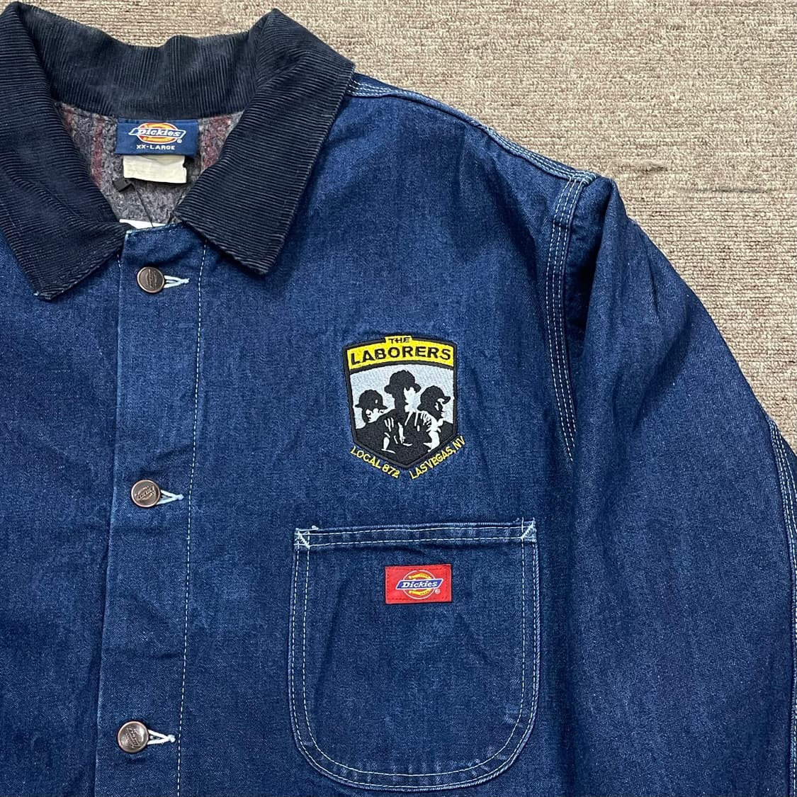 (2XL) Dickies 디키즈 데님 초어 자켓 상품이미지3