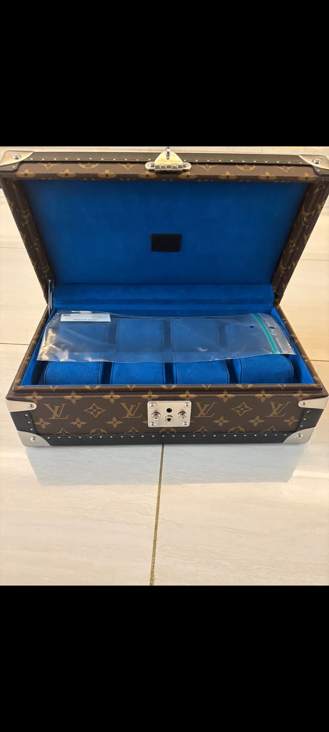 (새상품급) 루이비통 코프레 8 몽트레 모노그램 워치 케이스 상품이미지5