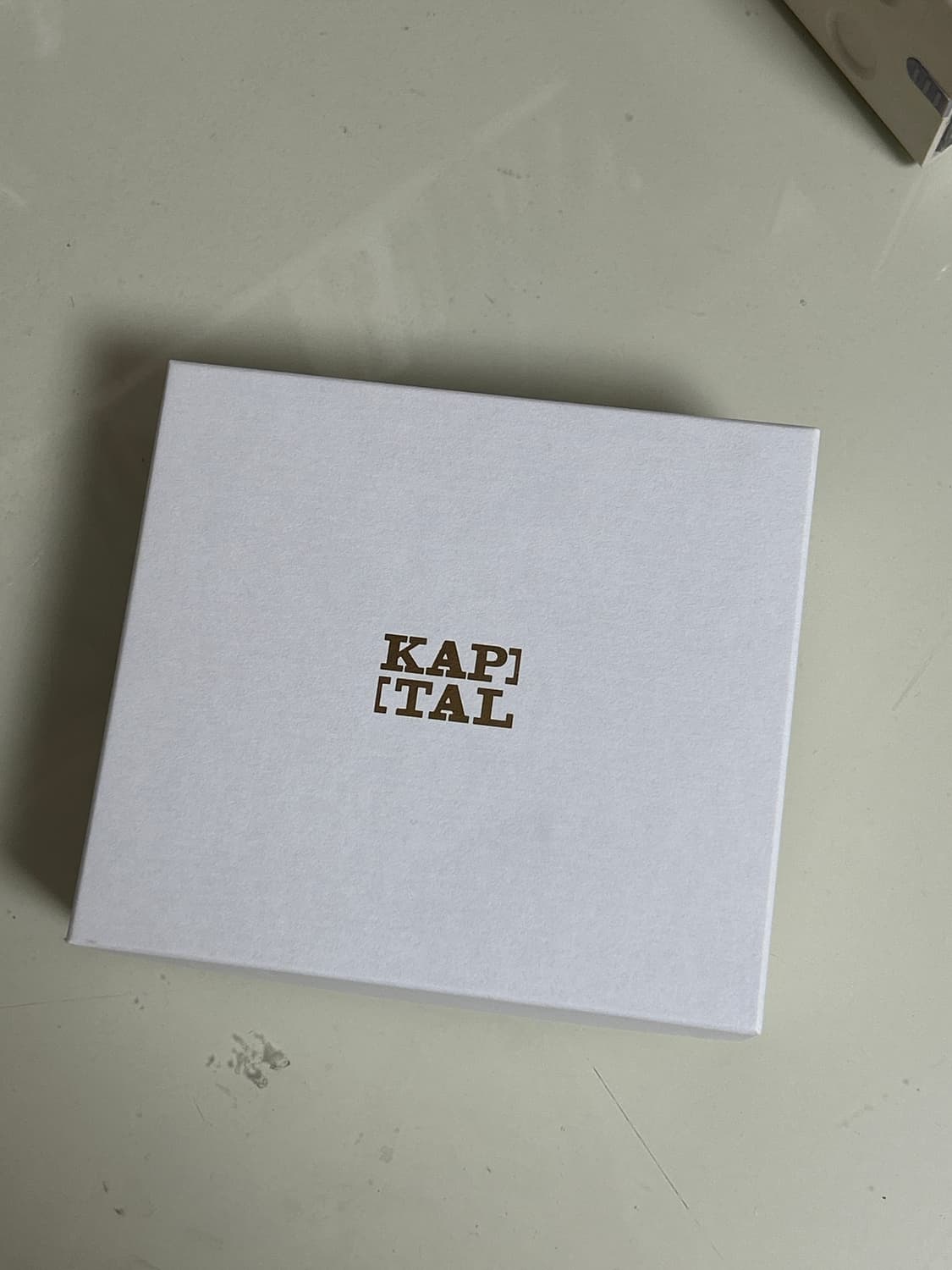 [오늘만할인/미개봉새상품] kapital 캐피탈 떰즈업 본 지갑 네이비 상품이미지3