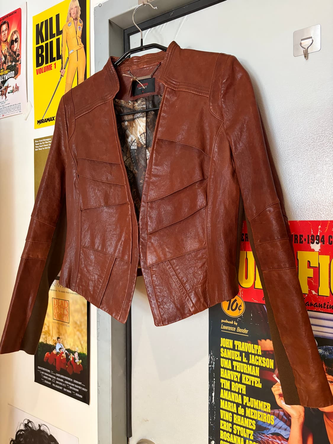 zishen 양가죽 레더자켓 상품이미지1