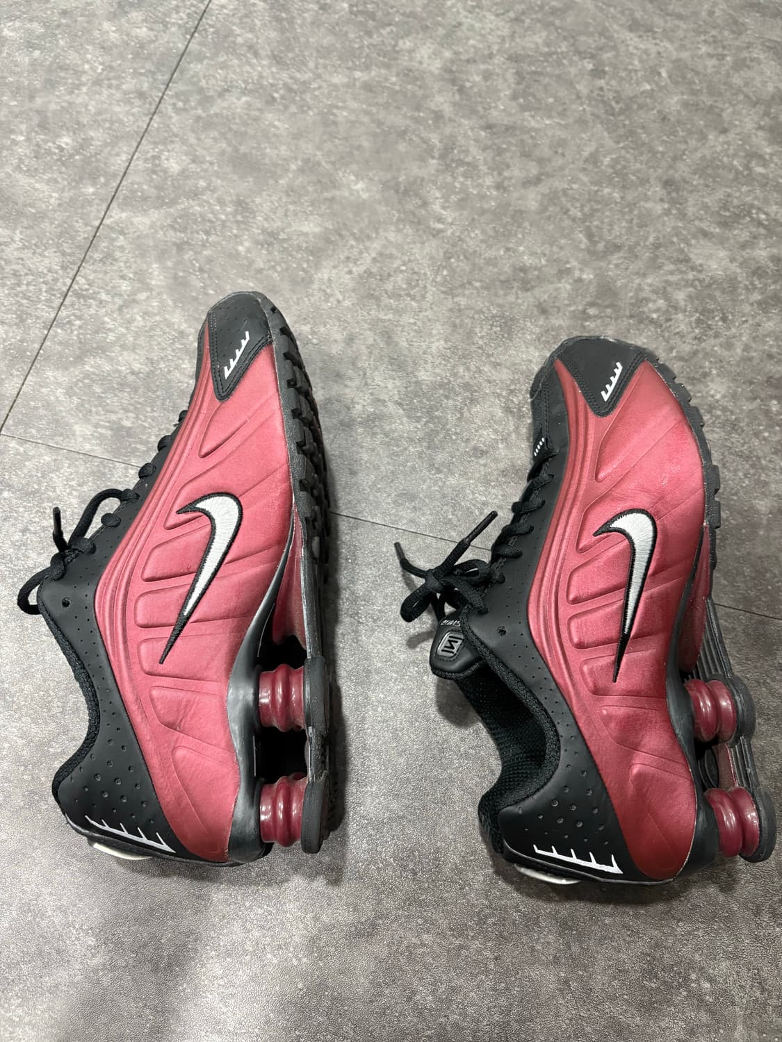 나이키 샥스 블랙/레드 250 상품이미지3