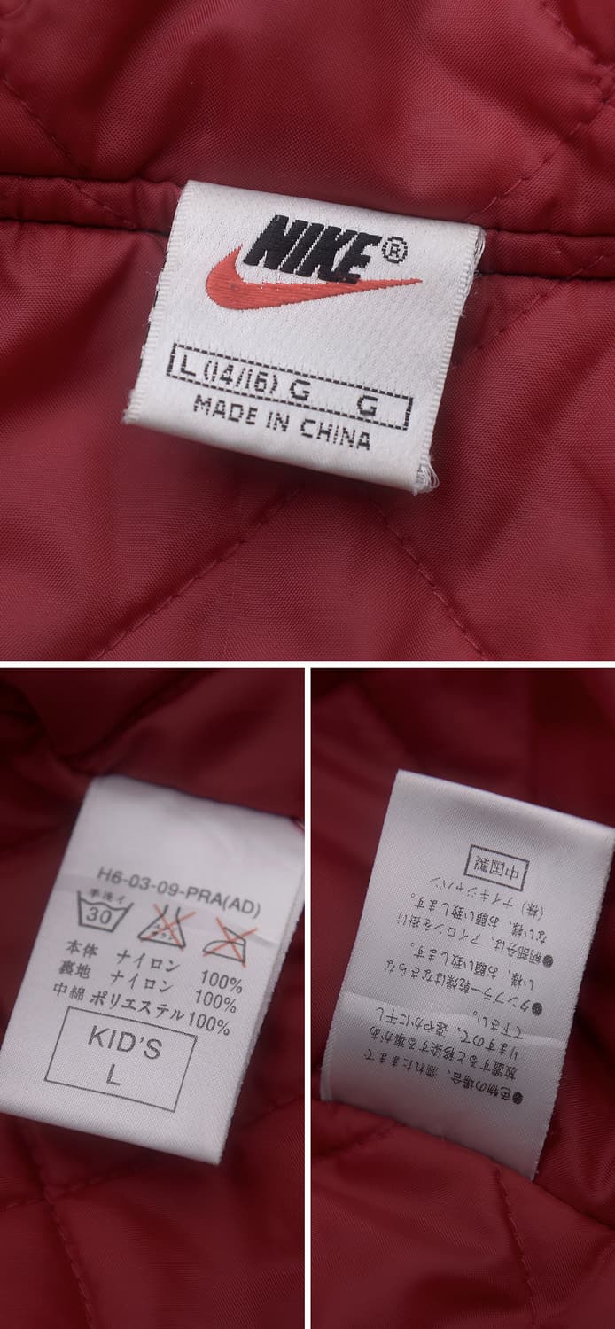 나이키 재팬 90s 올드스쿨 빅스우시 백로고 퀼팅 코치 자켓 (100+) 상품이미지10