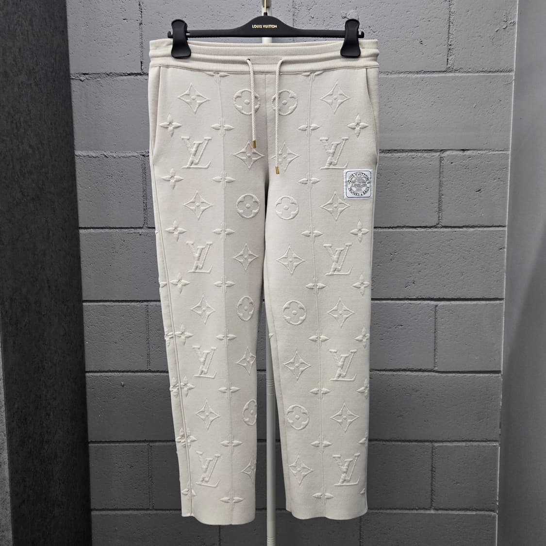 백화점판 / 루이비통 3D 모노그램 조깅 팬츠 바지 M 상품이미지2